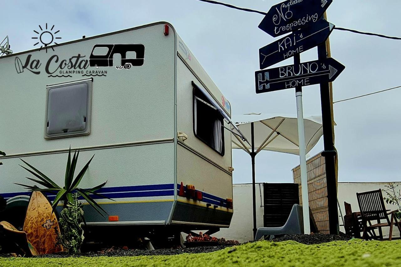 Glamping Caravan Lanzarote Tinajo Bagian luar foto