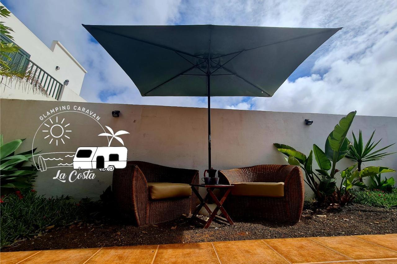 Glamping Caravan Lanzarote Tinajo Bagian luar foto
