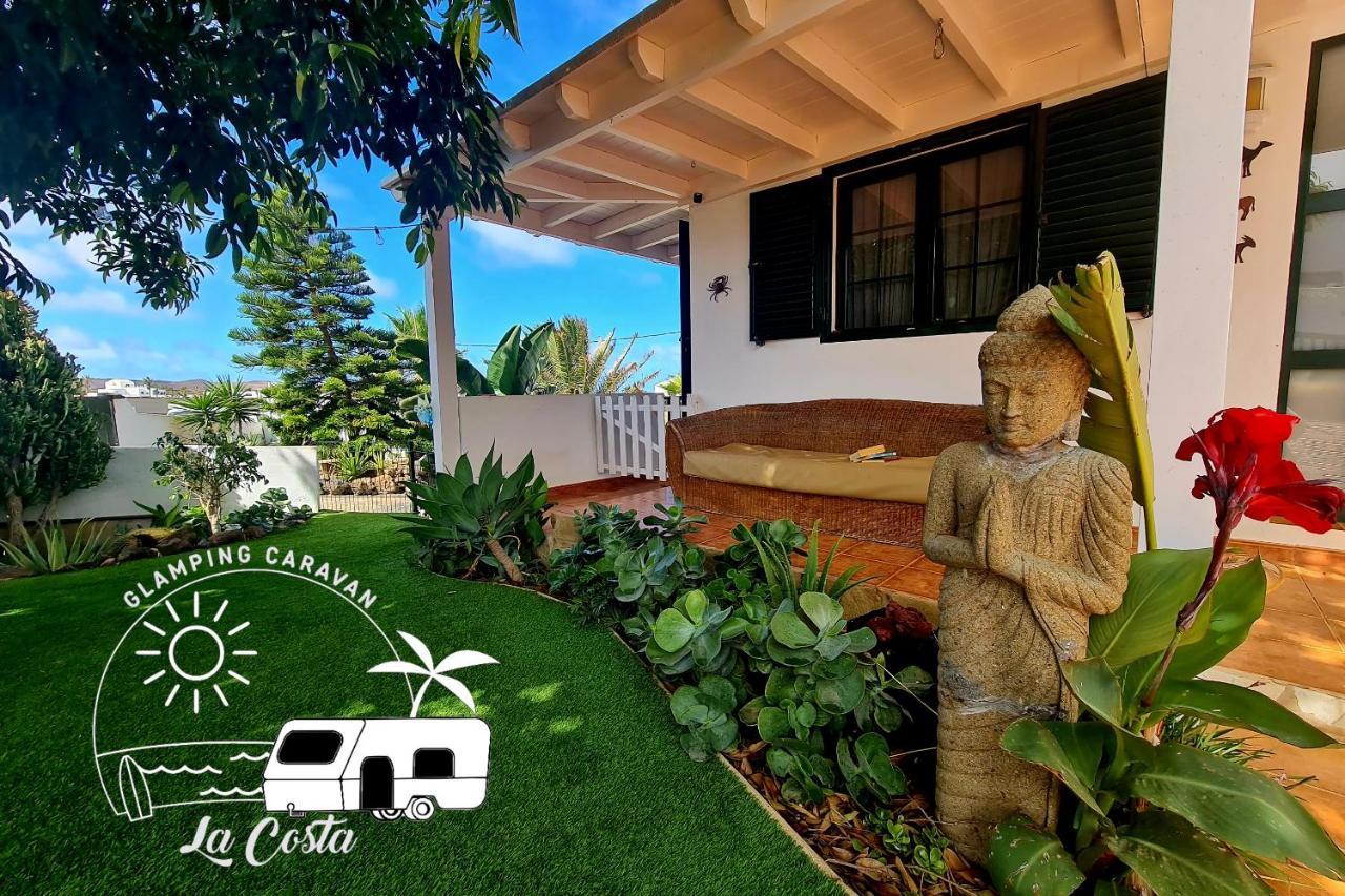 Glamping Caravan Lanzarote Tinajo Bagian luar foto