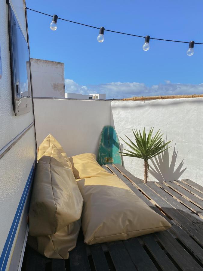 Glamping Caravan Lanzarote Tinajo Bagian luar foto