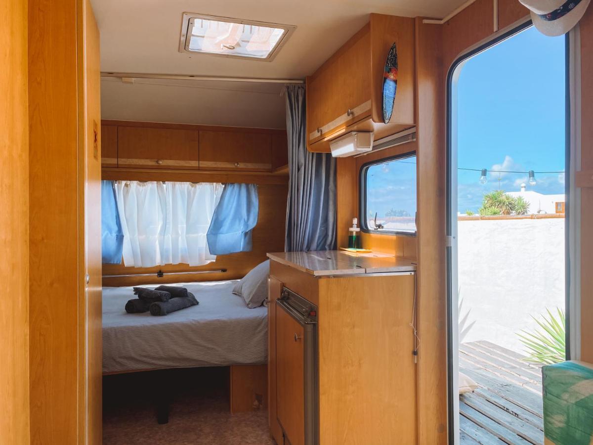 Glamping Caravan Lanzarote Tinajo Bagian luar foto