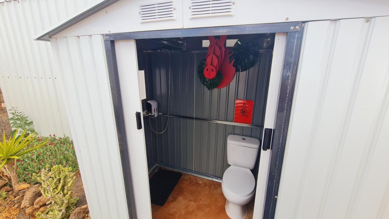 Glamping Caravan Lanzarote Tinajo Bagian luar foto